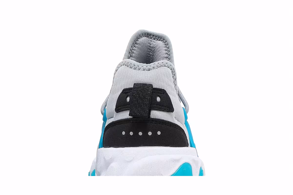 Nike React Presto GS Wolf Grey Laser Blue, view 8
