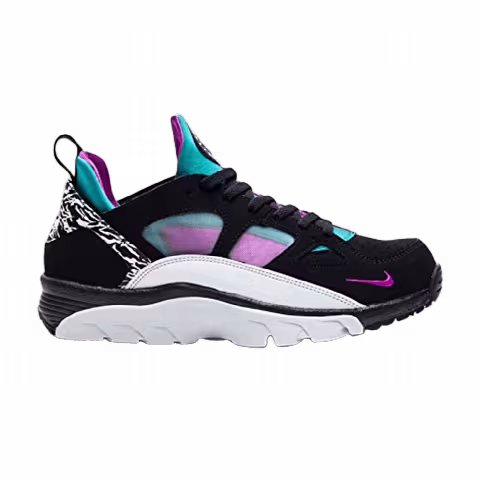 Nike Air Trainer Huarache Low 'Black Vivid Purple'