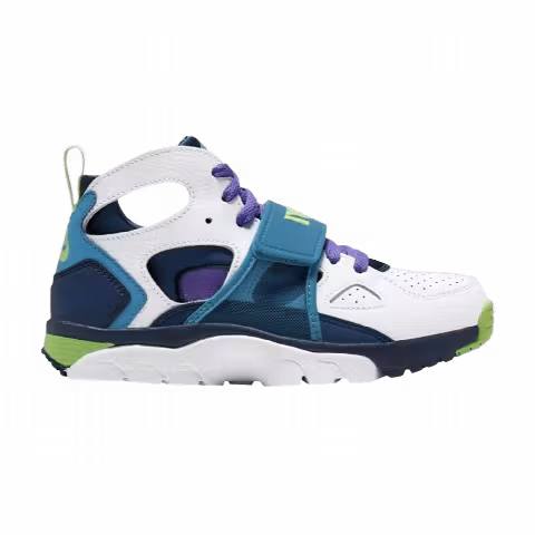 Nike Air Trainer Huarache GS 'White Blue Void Psychic Purple'