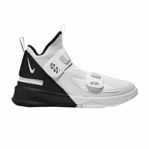 Nike LeBron Soldier 13 Flyease GS 'White Black'