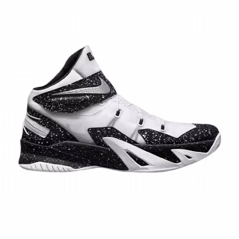 Nike LeBron Zoom Soldier 8 FlyEase GS 'White Black'