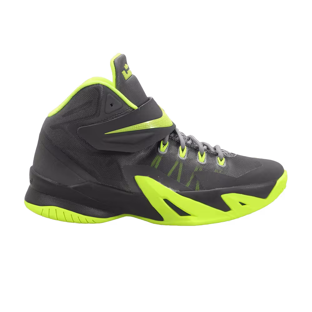 Nike LeBron Soldier 8 GS Magnet Grey Volt