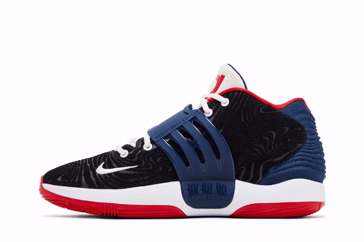 Nike KD 14 UConn Away, view 4