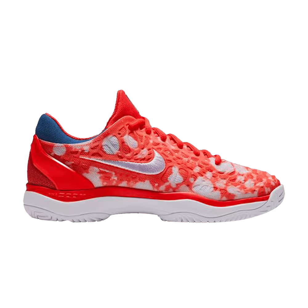 Nike Women's Air Zoom Cage 3 Premium Bright Crimson