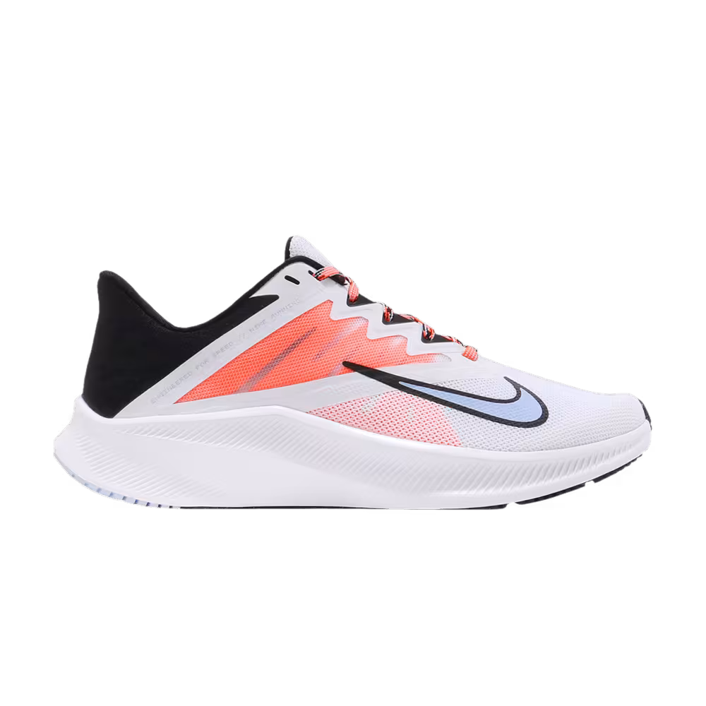 Nike Women's Quest 3 White Dutch Orange