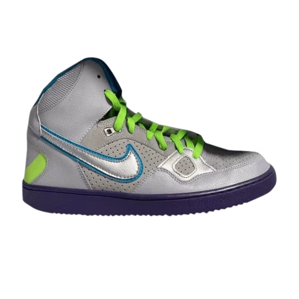 Nike Women's Son of Force Mid Grey Metallic Silver