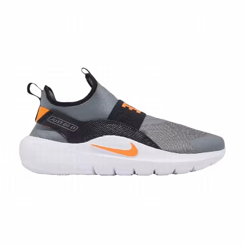 Nike Flex Runner 4 GS 'Cool Grey Total Orange Black'