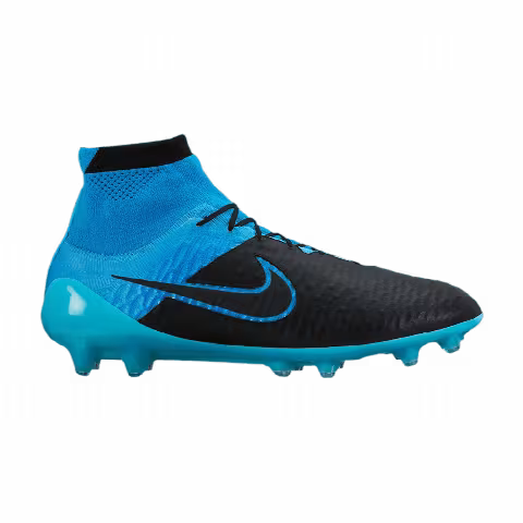 Nike Magista Obra Tech Craft Leather FG 'Black Turquoise Blue'