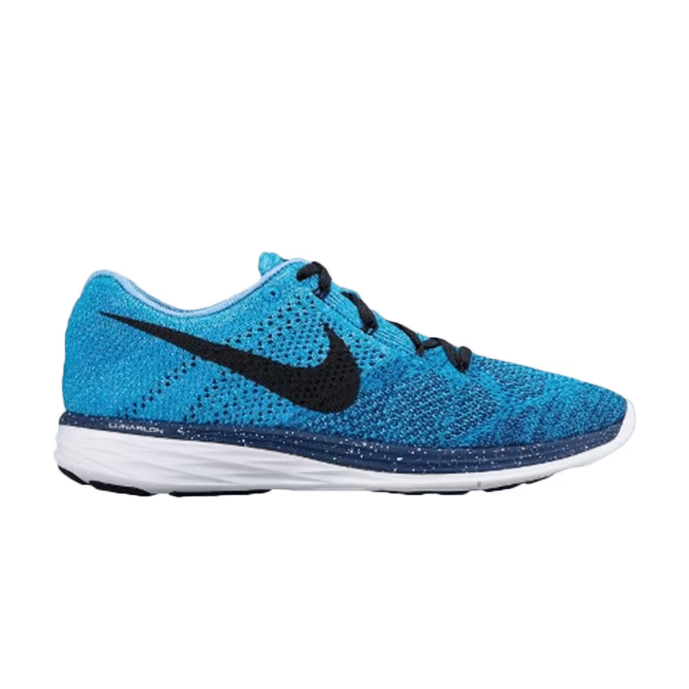 Nike Flyknit Lunar 3 Brave Blue