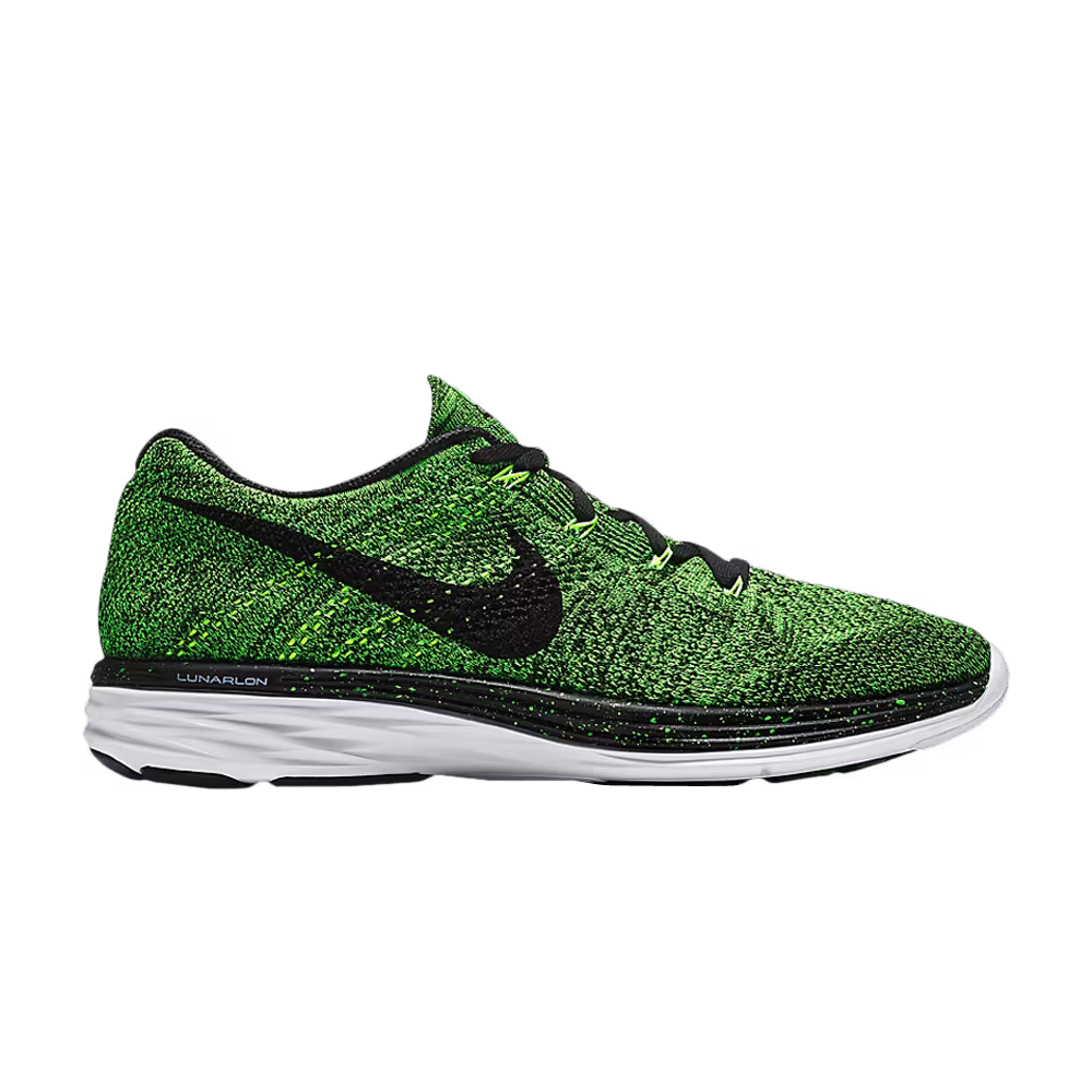 Nike Flyknit Lunar 3 Electric Green