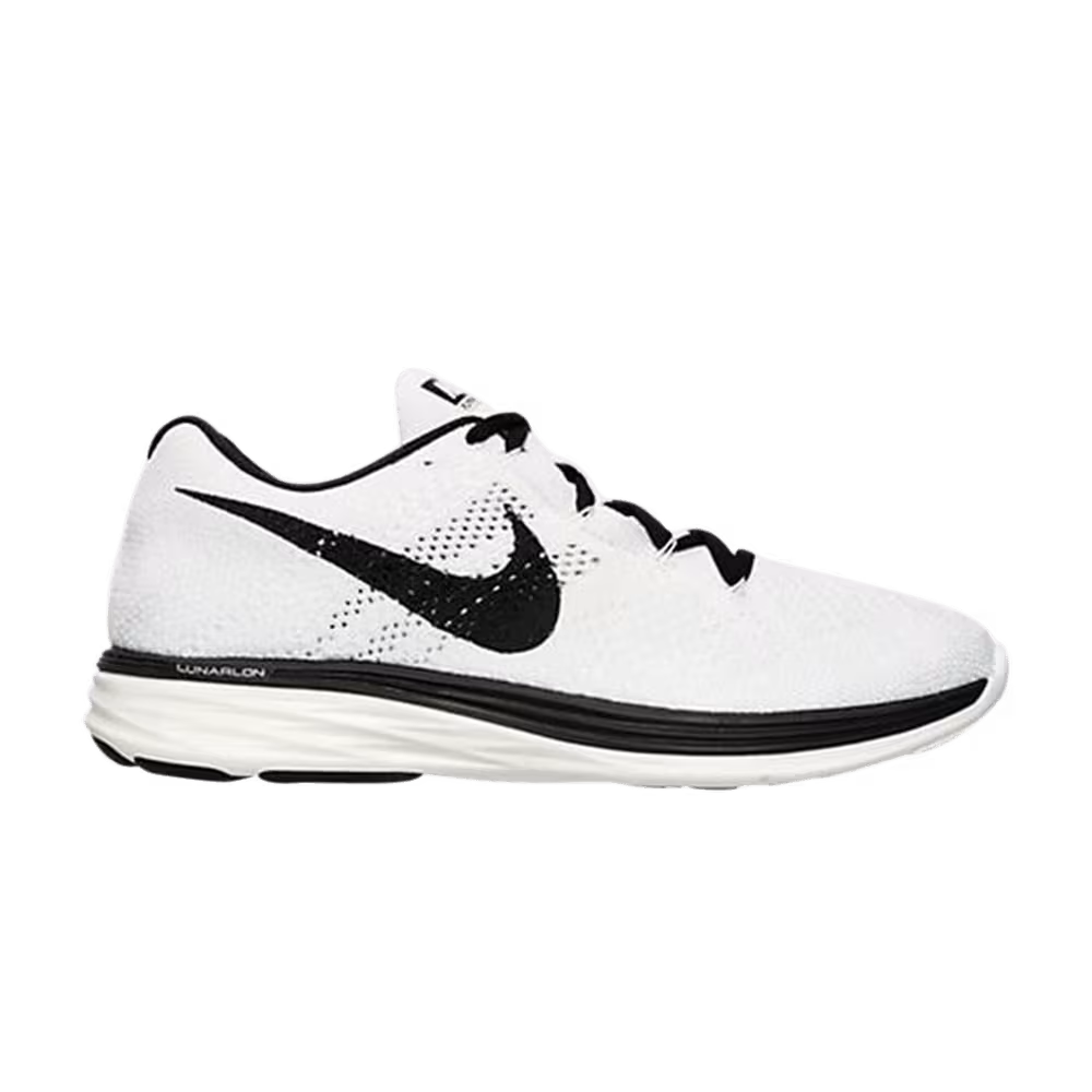 Nike Flyknit Lunar3 Sail Black