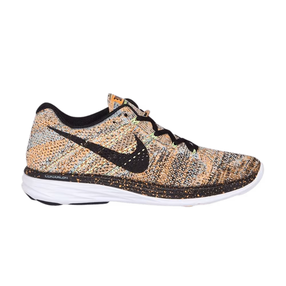 Nike Women's Flyknit Lunar 3 Bright Citrus