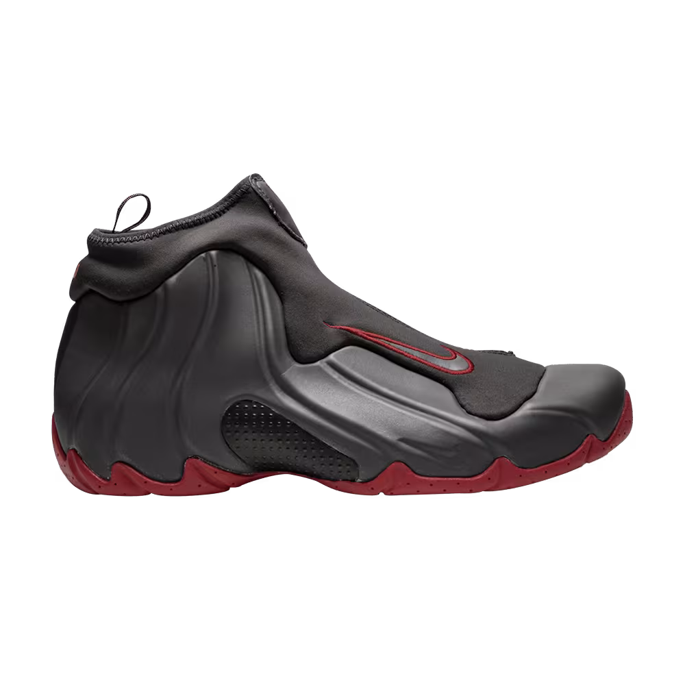 Nike Air Flightposite B Dark Charcoal Varsity Red