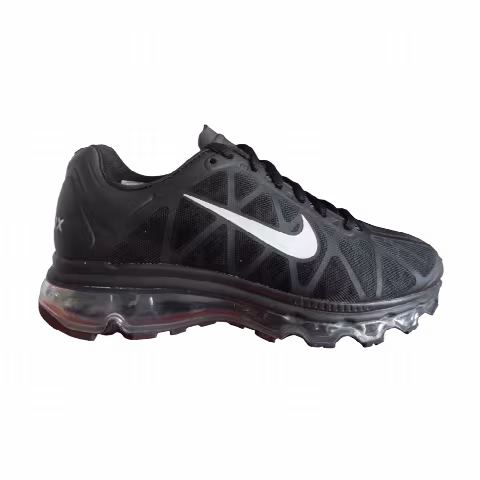 Nike Wmns Air Max+ 2011 'Black Metallic Silver'