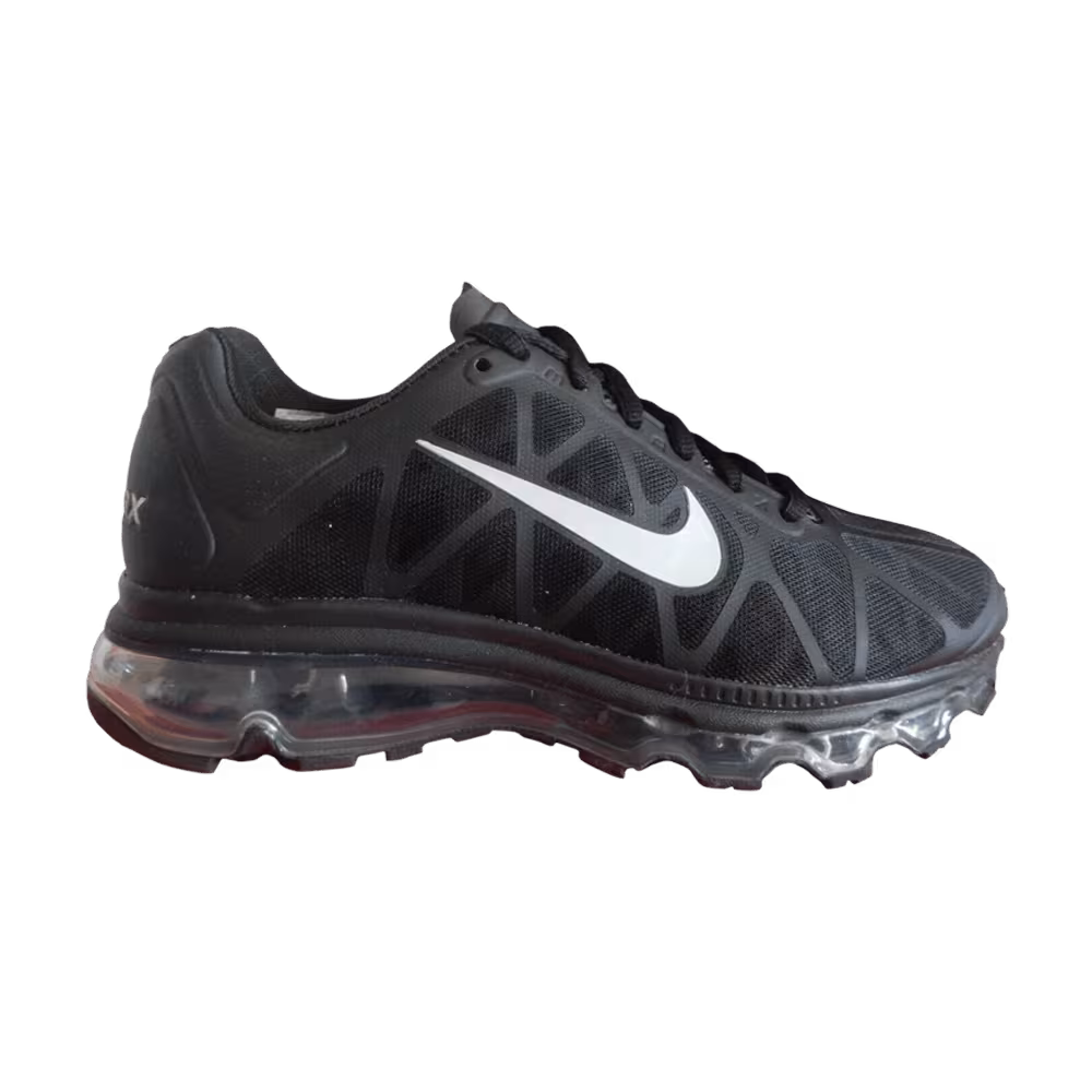 Nike Women's Air Max+ 2011 Black Metallic Silver