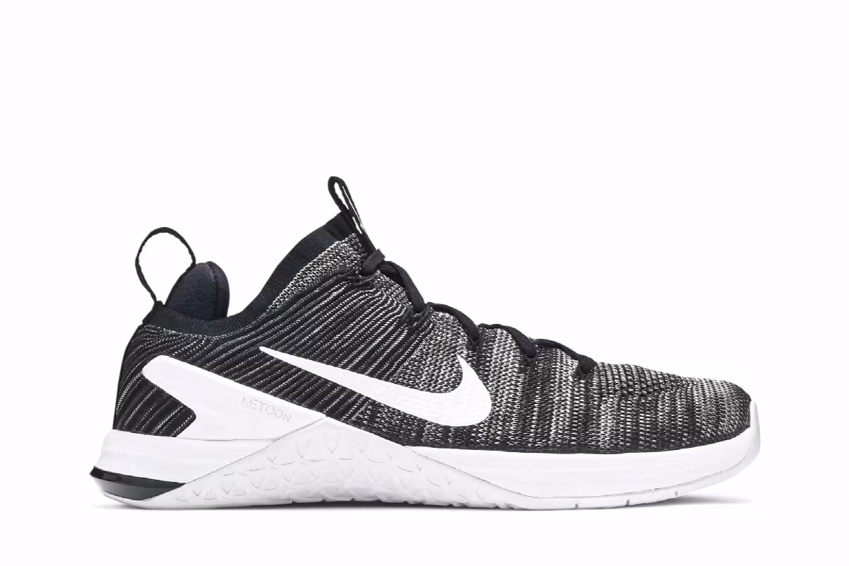 Nike Women's Metcon DSX Flyknit 2 Black White, view 2