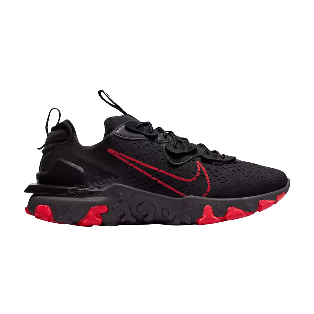 Nike React Vision SC Black University Red