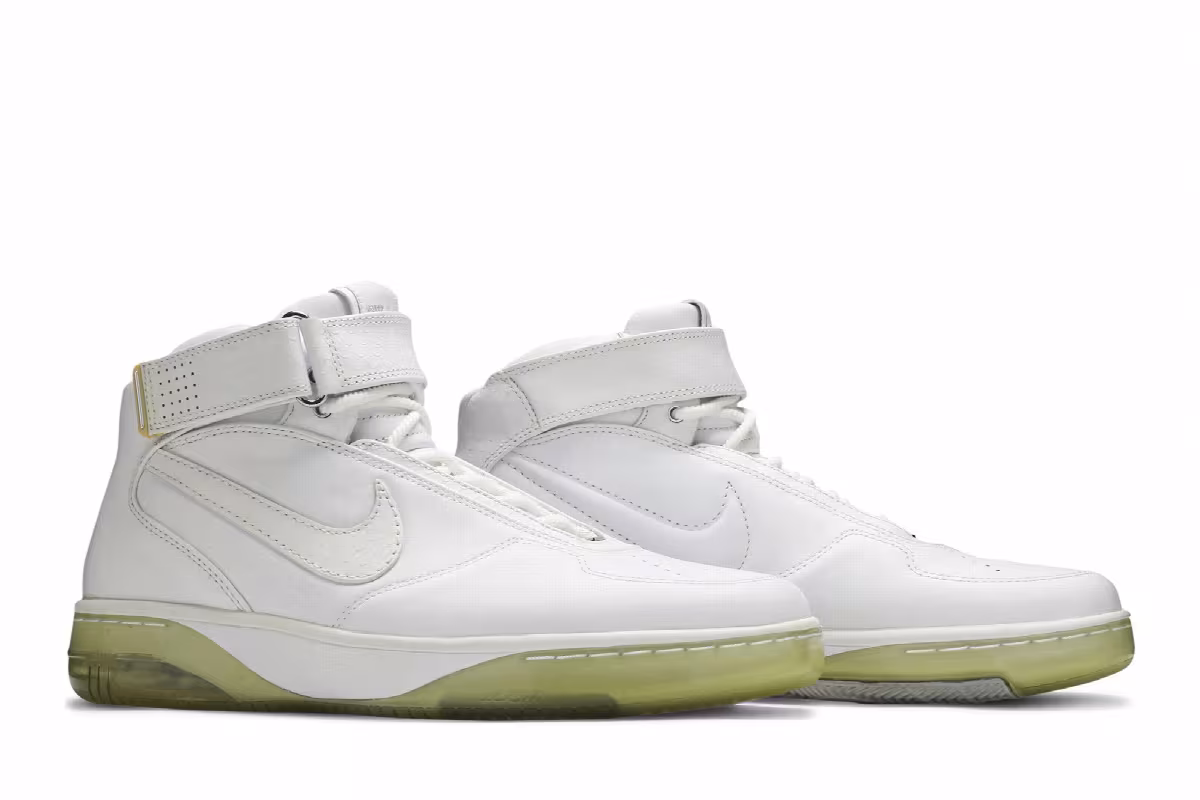 Nike Air Force 25 Supreme White Chrome, view 9
