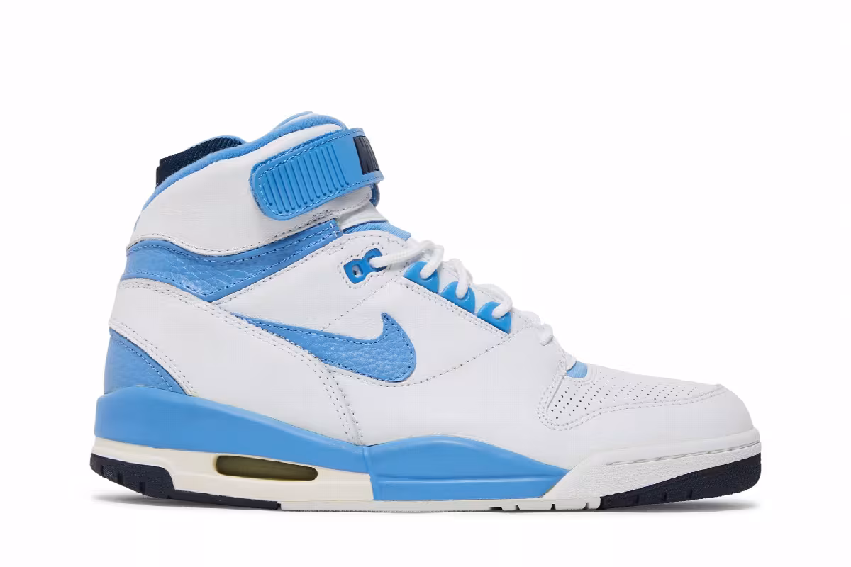 Nike Air Revolution White University Blue, view 2