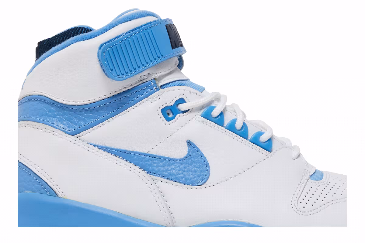 Nike Air Revolution White University Blue, view 3