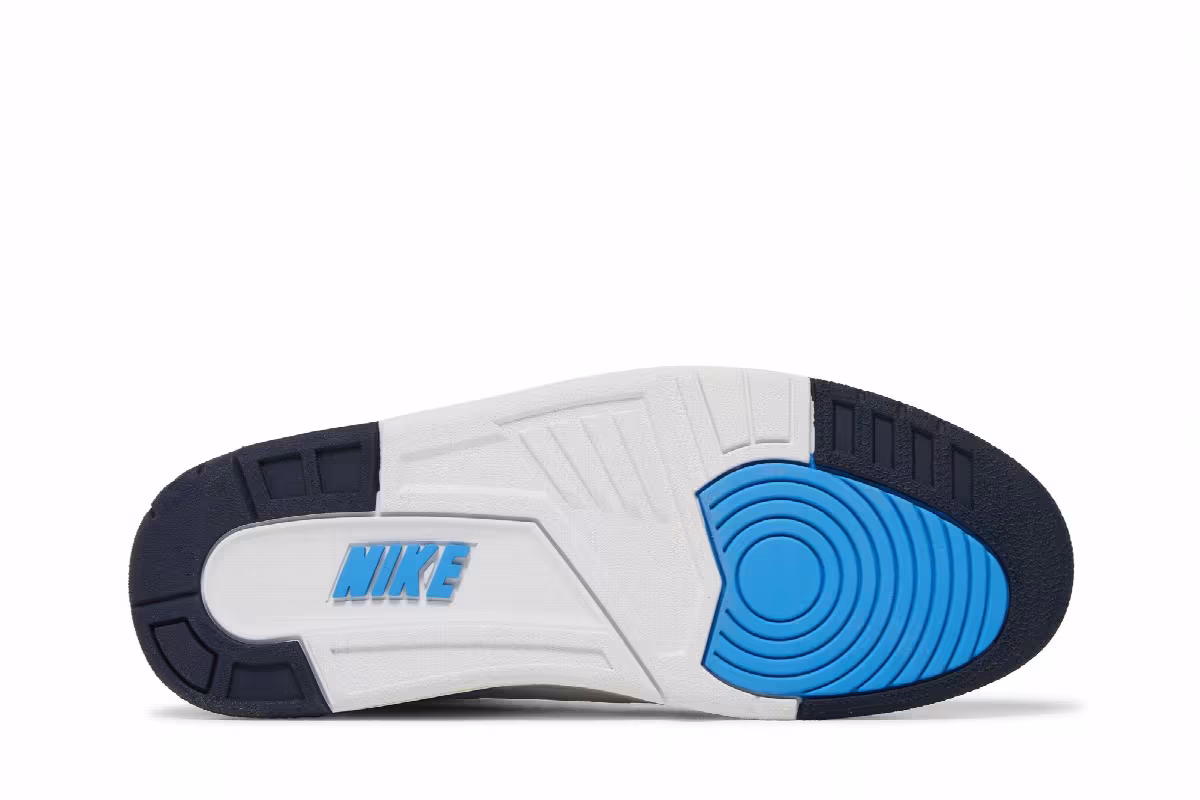 Nike Air Revolution White University Blue, view 5