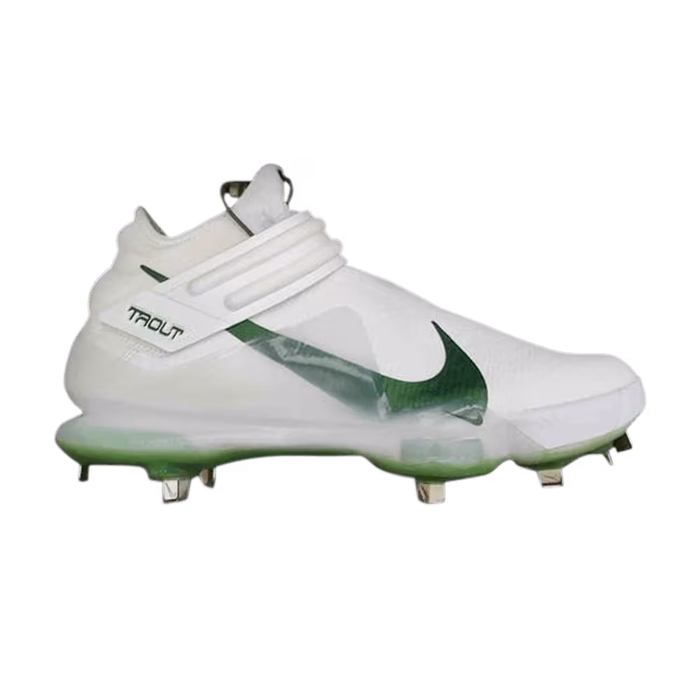 Nike Force Zoom Trout 7 Pro Mid White Forest Green