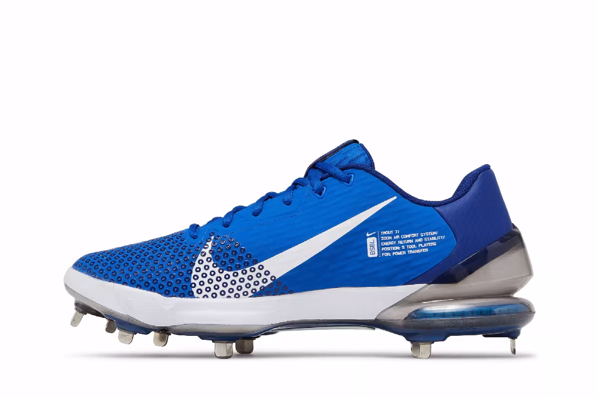 Nike Force Zoom Trout 7 Pro Game Royal, view 4