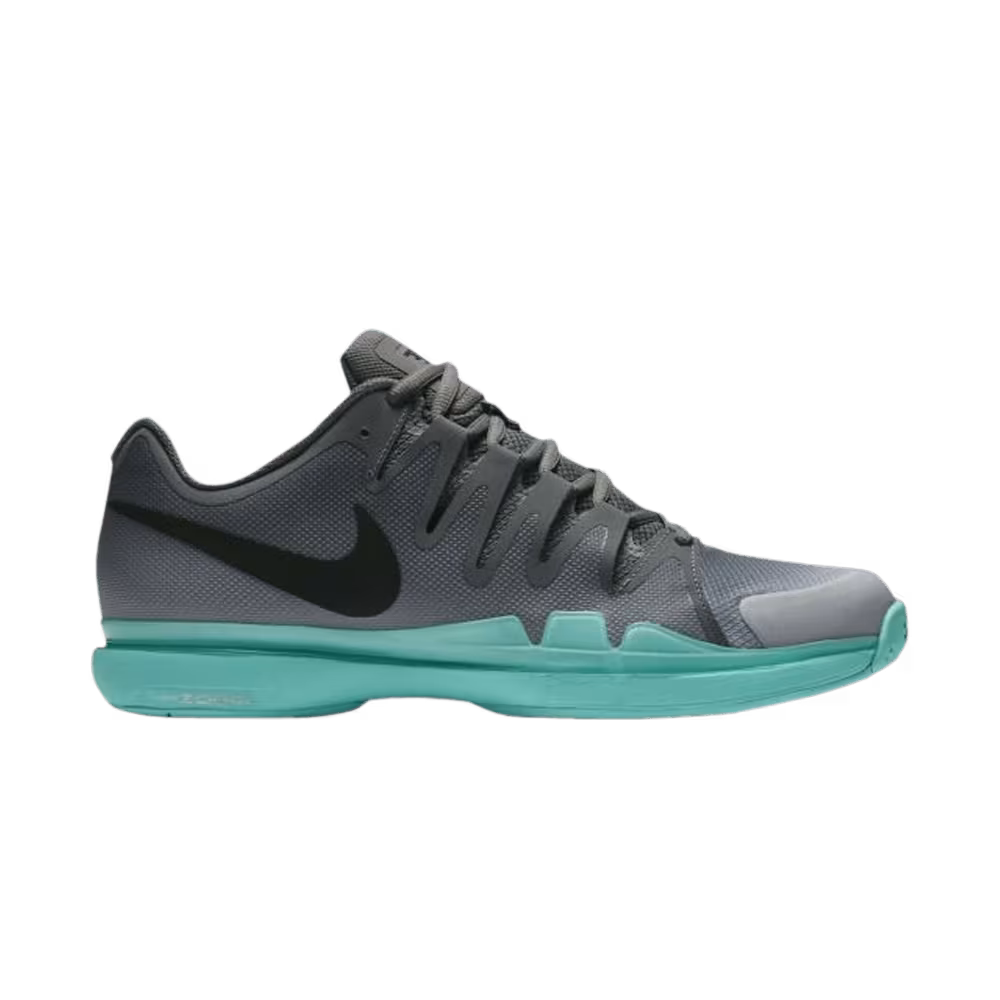 Nike Zoom Vapor 9.5 Tour Dark Grey Aurora Green
