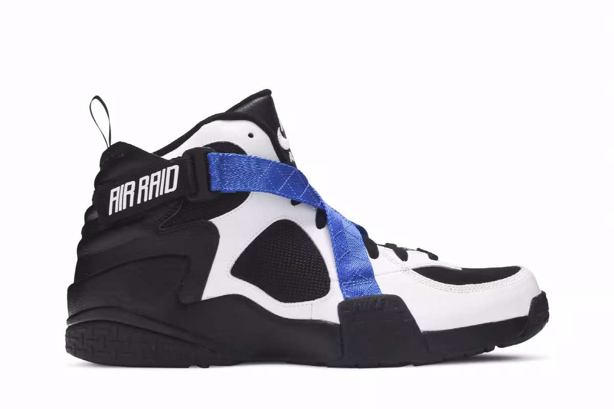 Nike Air Raid Black Royal White, view 2