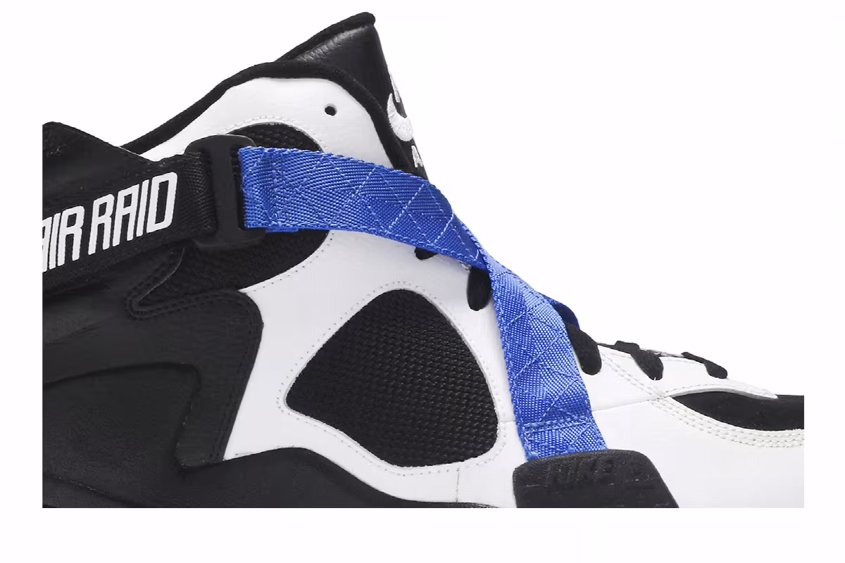 Nike Air Raid Black Royal White, view 3