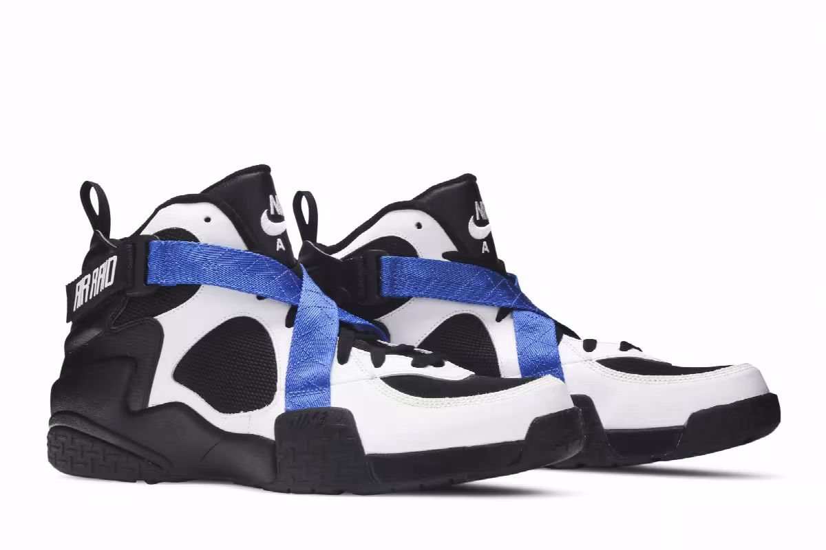 Nike Air Raid Black Royal White, view 9