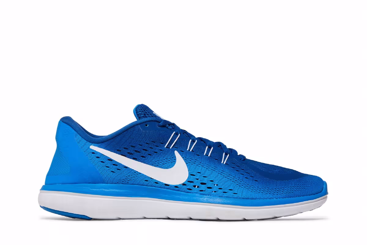 Nike Flex 2017 RN Gym Blue, view 2