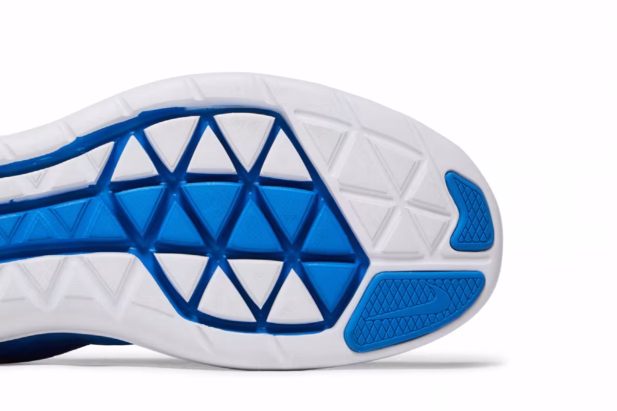 Nike Flex 2017 RN Gym Blue, view 6