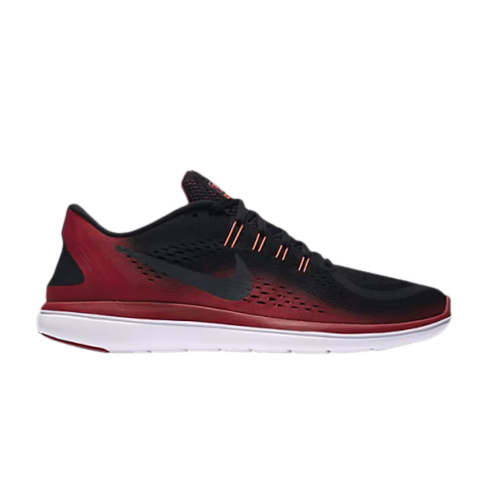 Nike Flex 2017 RN Black Tough Red