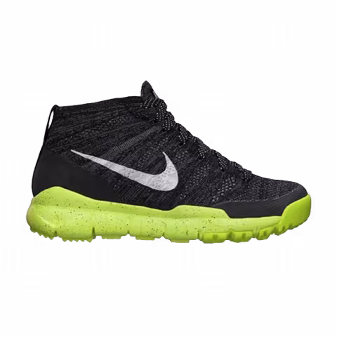 Nike Wmns Flyknit Trainer Chukka FSB 'Black Volt'