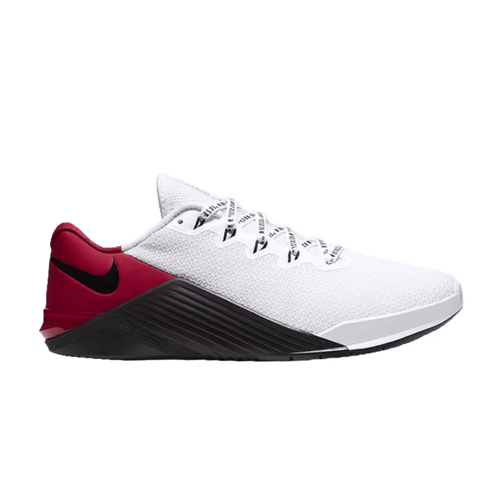 Nike Metcon 5 + White Black Red