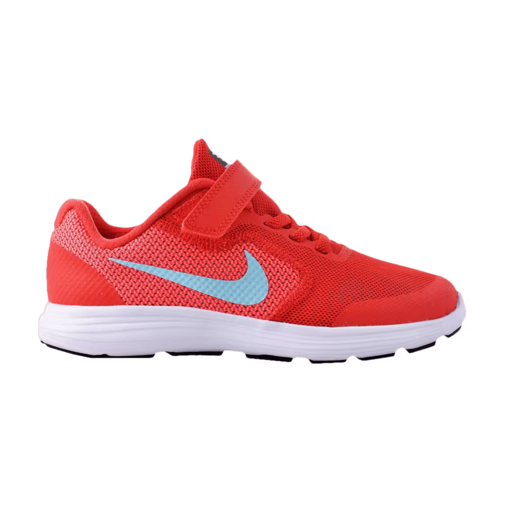 Nike Revolution 3 PS Max Orange Blue