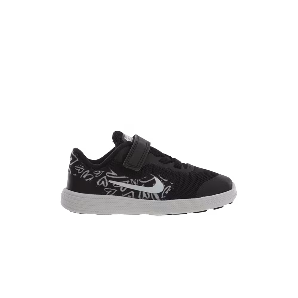 Nike Revolution 3 Print TD Black Hearts