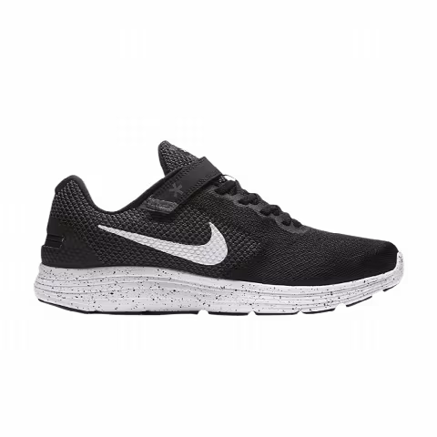 Nike Revolution 3 FlyEase 'Black White'