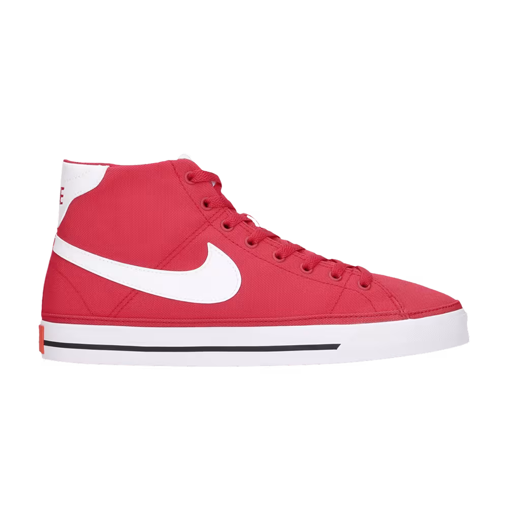 Nike Court Legacy Canvas Mid University Red