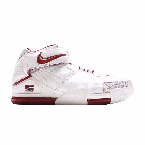 Nike Zoom LeBron 2 'Chamber of Fear - Red Swoosh' Sample