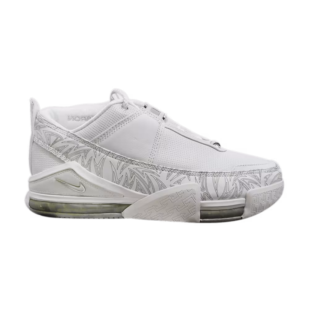 Nike Zoom Lebron 2 Low White Metallic Silver