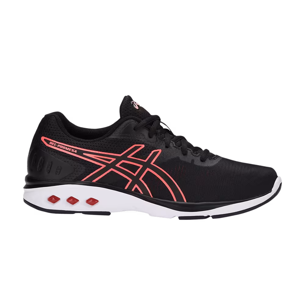 Asics Women's Gel Promesa Black Flash Coral