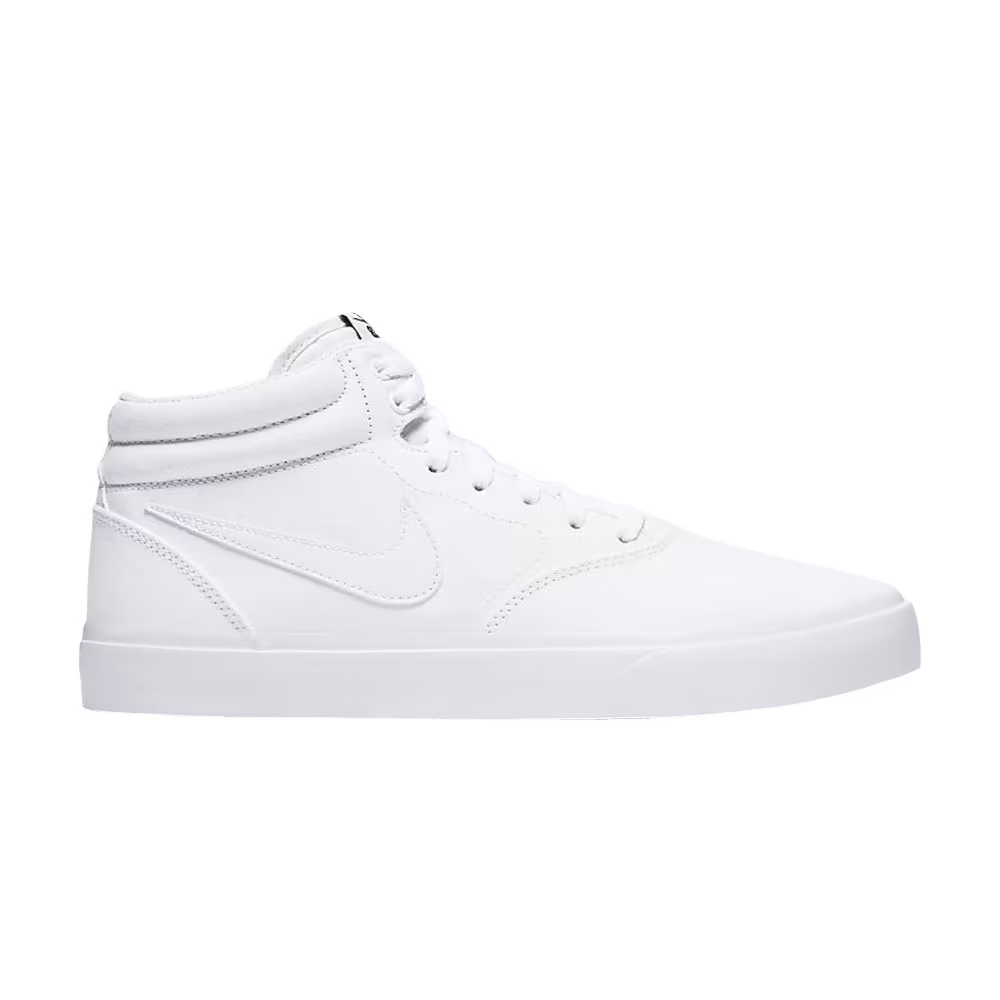Nike Charge Mid Canvas SB Triple White