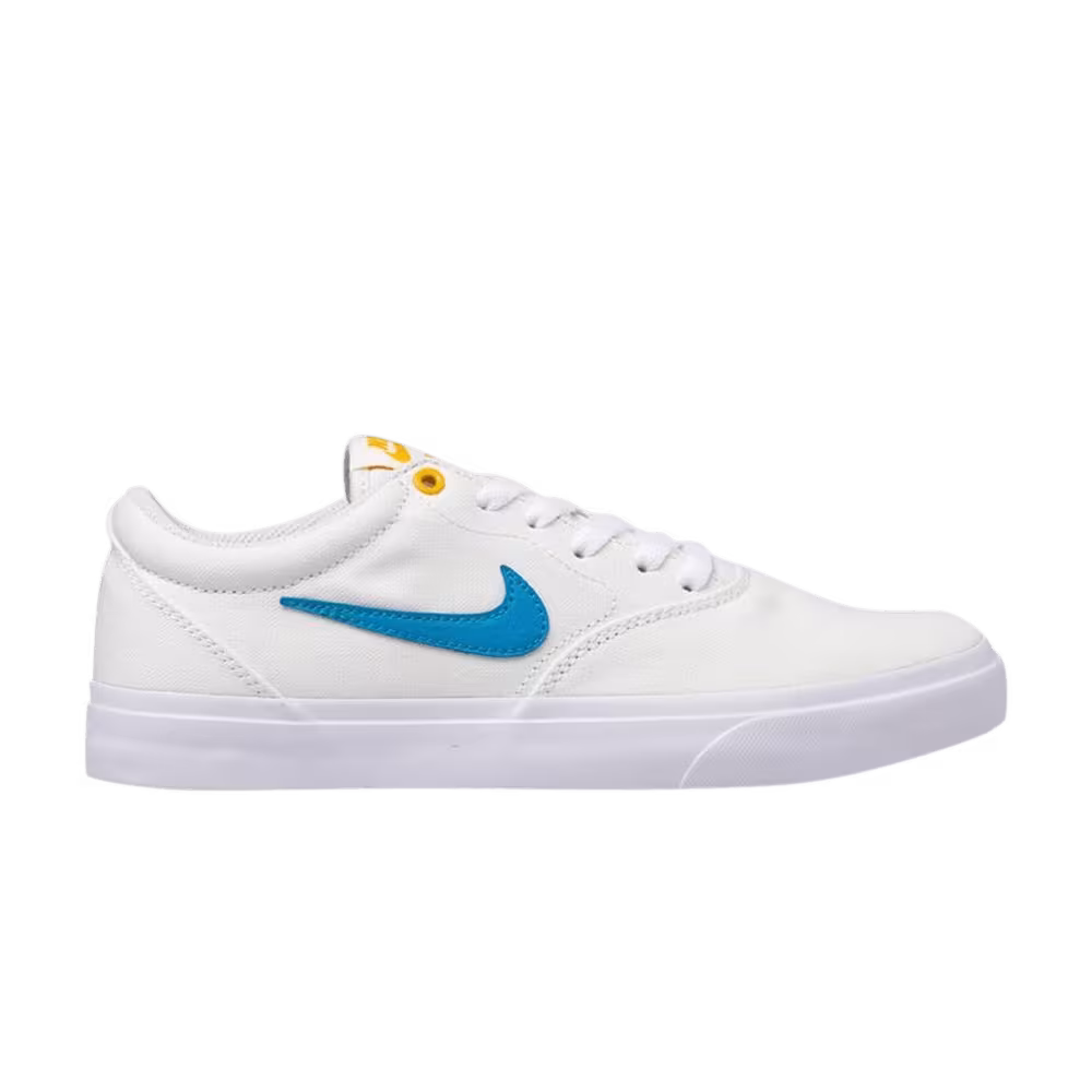 Nike Charge Canvas SB White Laser Blue
