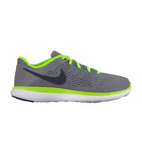 Nike Flex 2016 RN GS 'Grey Electric Green'
