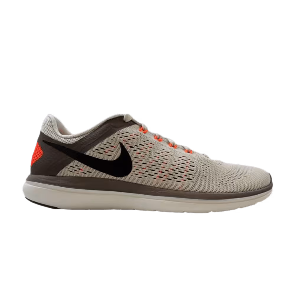 Nike Flex 2016 RN Light Bone Black