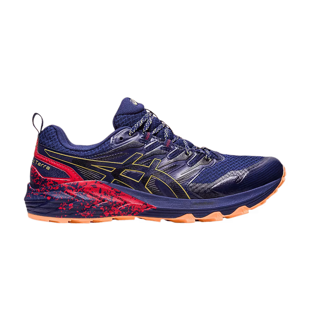 Asics Gel Trabuco Terra Indigo Blue Olive Oil
