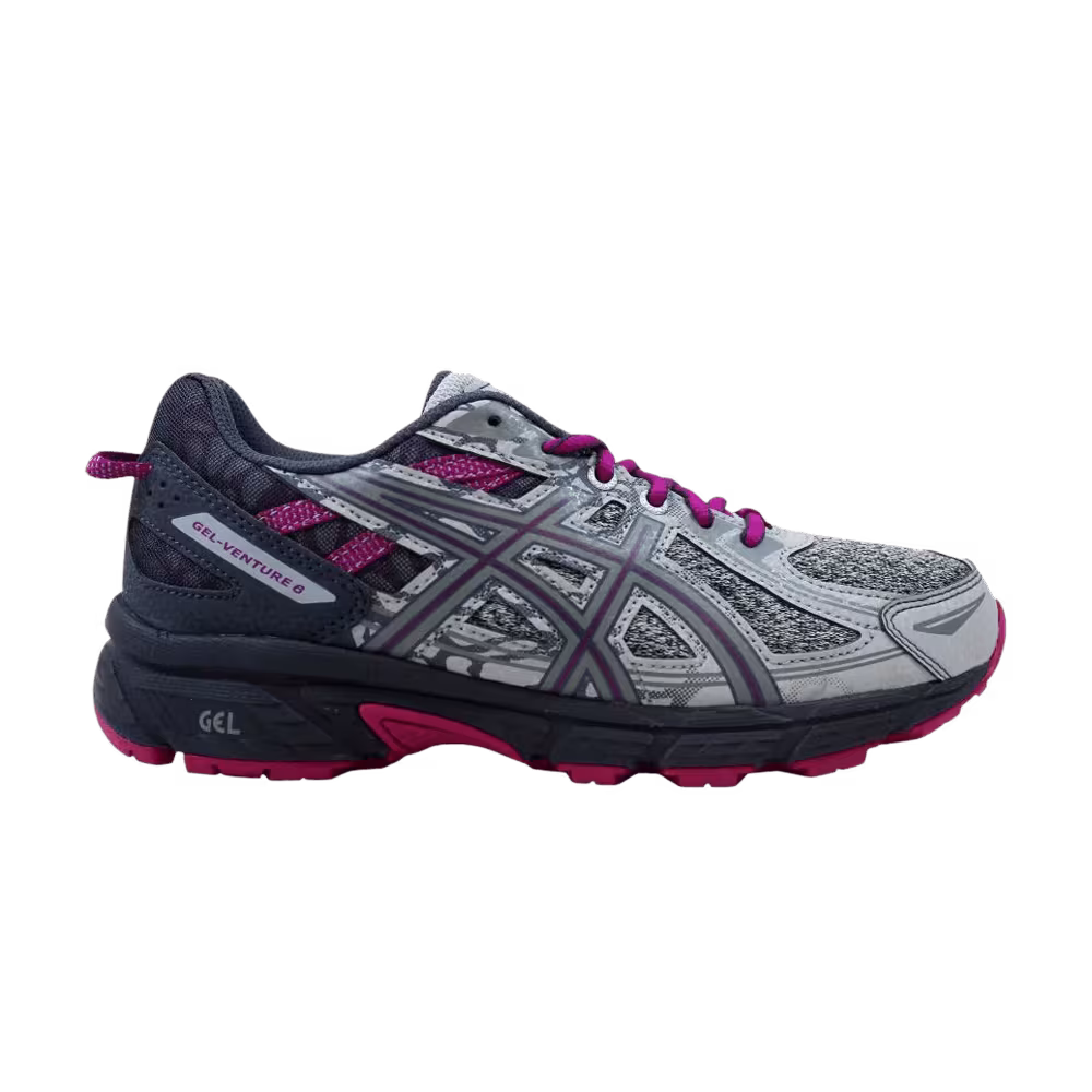 Asics Women's Gel Venture 6 Grey Purple Spectrum