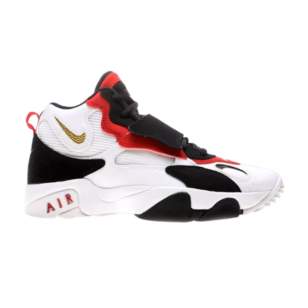 Nike Air Max Speed Turf GS White Black Gym Red
